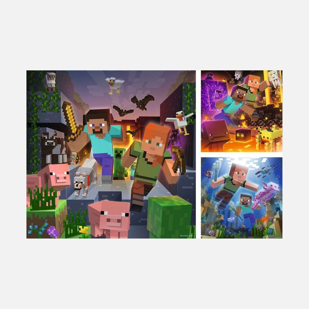 Mushie - Wooden Puzzle Farm - 3+