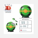 Ravensburger – Puzzle 3D - 54 pcs XXL – Pokémon Ball – 6+