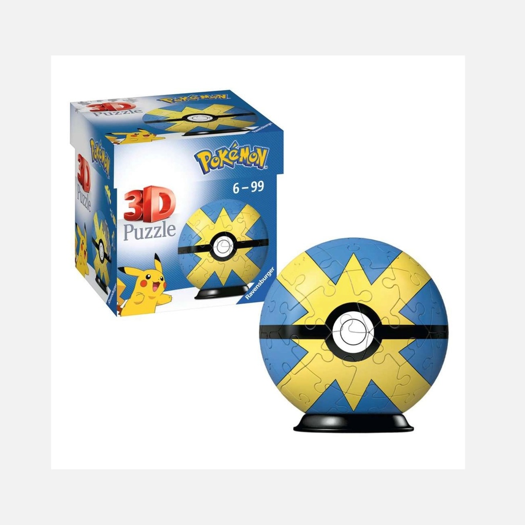 Ravensburger – Puzzle 3D - 54 pcs XXL – Pokémon Ball – 6+