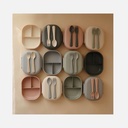 Mushie - Starter Baby Spoon - Tradewinds / Shifting Sand - 12m+