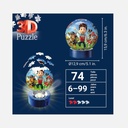 Ravensburger – Puzzle 3D - 74 pcs – Paw Patrol – 6+