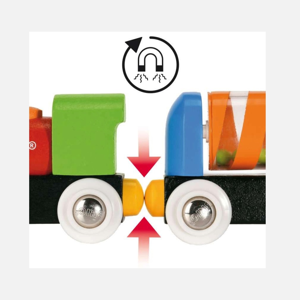 Brio - Mon Premier Circuit de Train en Bois - 18 pcs - 18m+