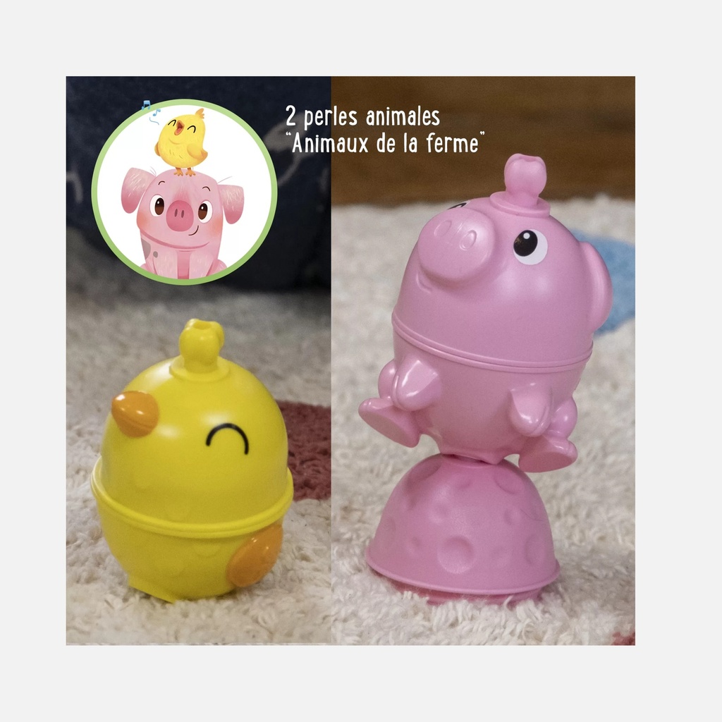 Mushie - Wooden Puzzle Farm - 3+