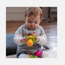 Lalaboom - Sac de Perles de Motricité - Animaux de la Ferme - 28 pcs - 10m+