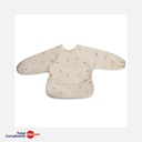 Mushie - Bavoir à manches longues - Dinos - 6m+