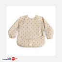 Mushie - Slabbetje met lange mouwen - Cherries - 6m+