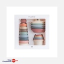 Mushie - Coffret cadeau de jouets pour tout-petits - Bath - Giftbox - 6m+