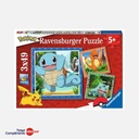 Ravensburger – Puzzle - 3 x 49 stukjes – Pokémon – 5+