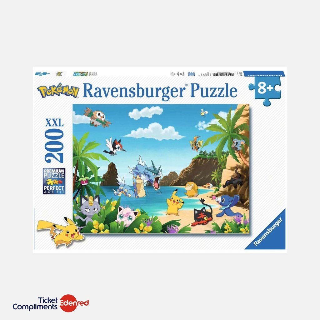 [128402] Ravensburger – Puzzel - 200 stukjes XXL - Pokémon - 8+