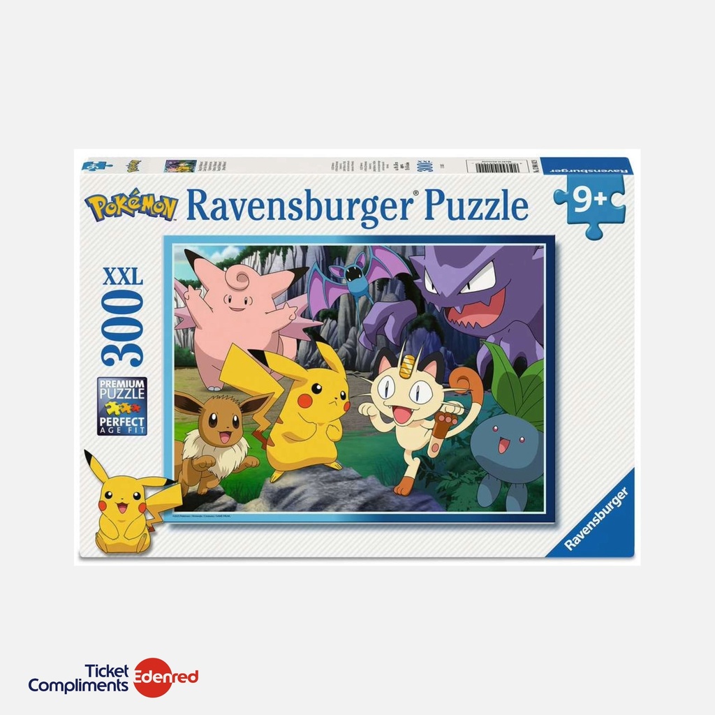 [120041429] Ravensburger – Puzzel - 300 stukjes XXL - Pokémon - 9+