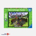 Ravensburger – Puzzel - 300 stukjes XXL - Minecraft - 9+