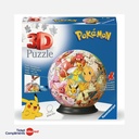 Ravensburger – Puzzel 3D - 73 stukjes – Pokémon Ball – 6+