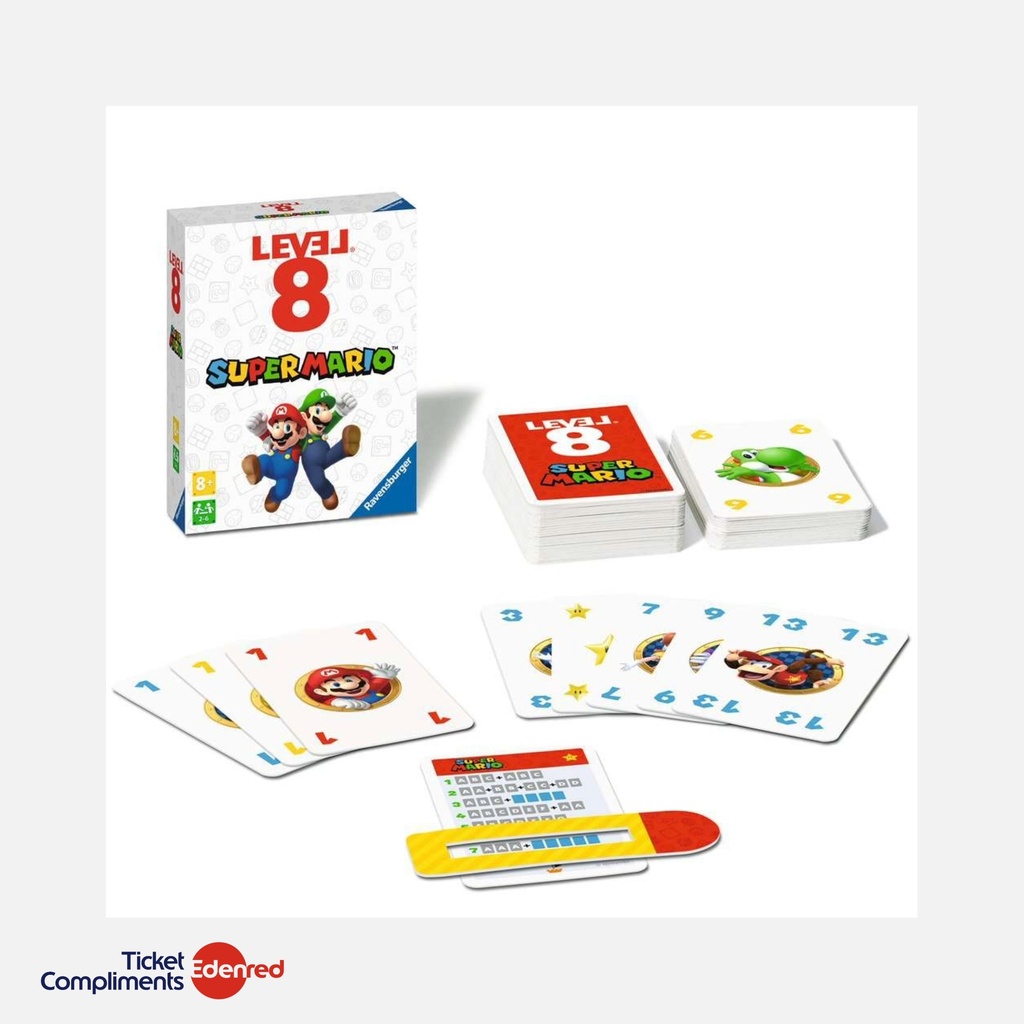 [273430] Ravensburger - Level 8 - Super Mario - 110 kaarten - 8+