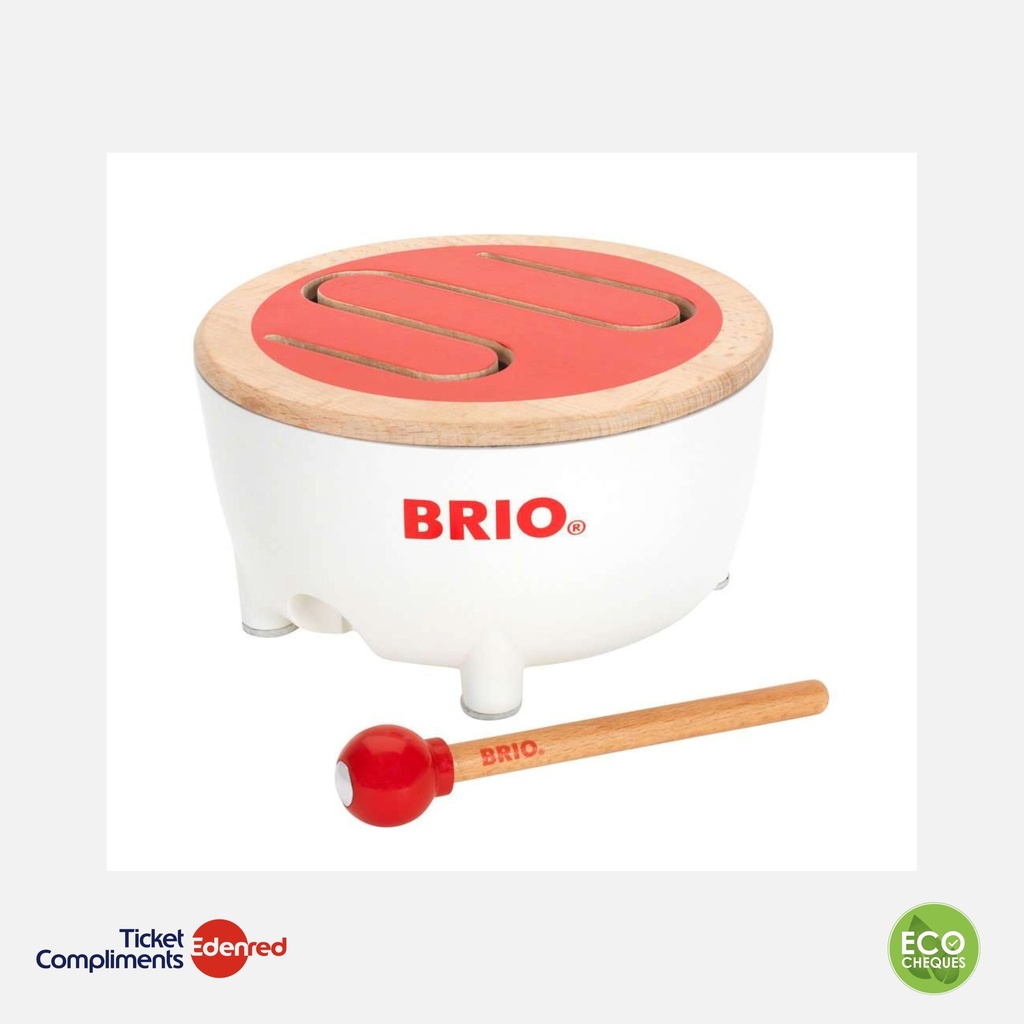 Brio - Musical Drum - Bois - 18m+