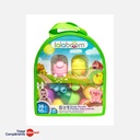 Lalaboom - Sac de Perles de Motricité - Animaux de la Ferme - 28 pcs - 10m+