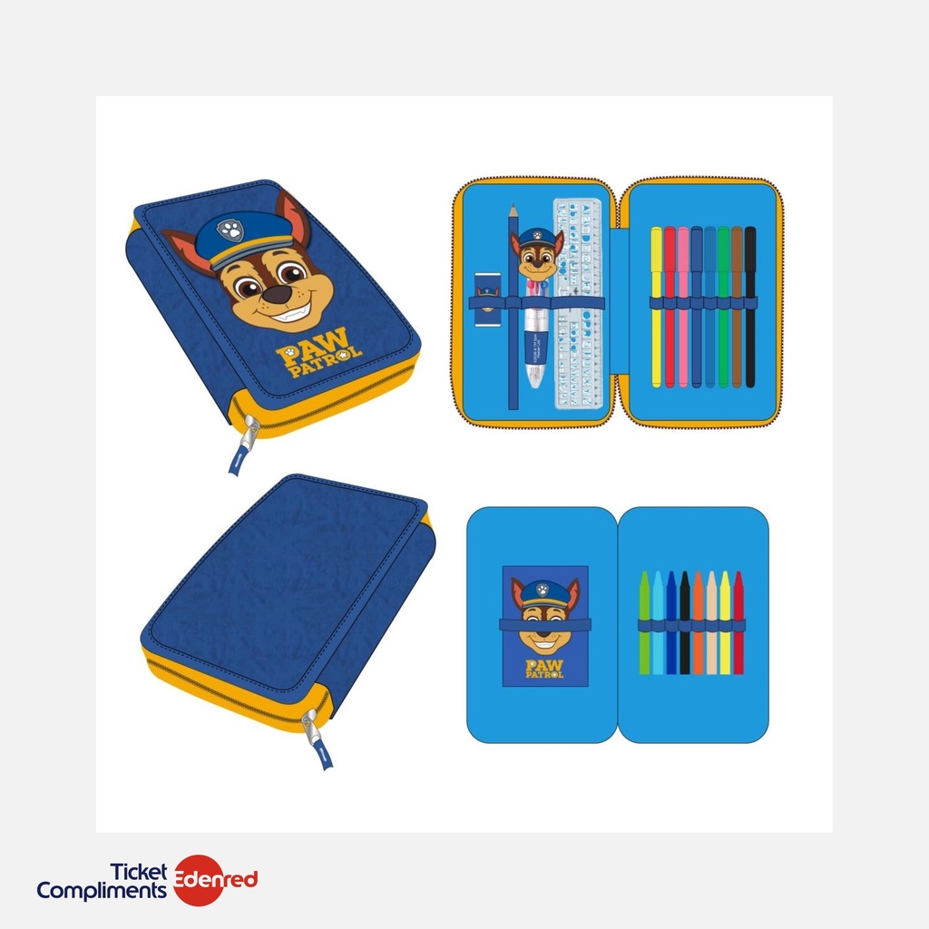Cerda - Plumier avec Accessoires - Paw Patrol - 3+
