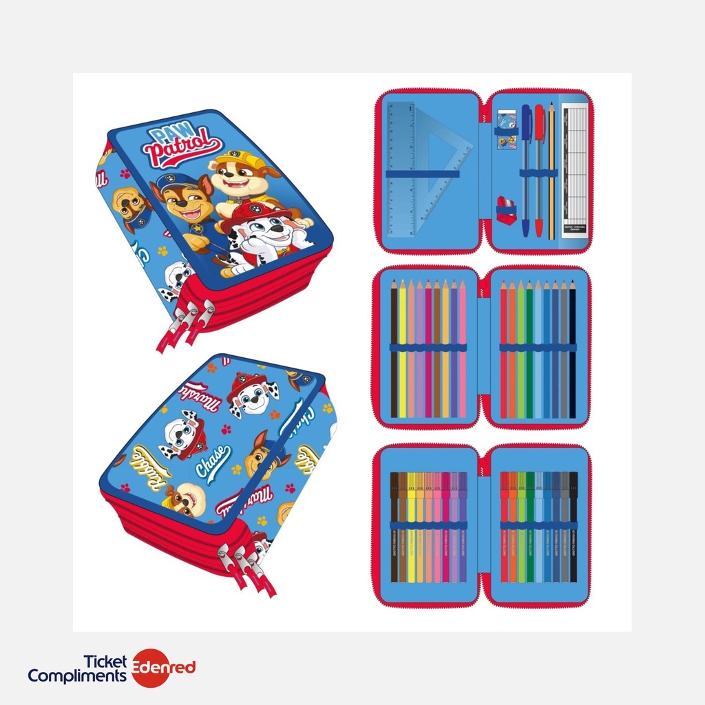Cerda - Plumier avec Accessoires - Paw Patrol - 3+