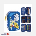 Cerda - Plumier avec Accessoires - Sonic - 3+