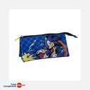 Cerda - Trousse à 3 Compartiments - Sonic - 3+