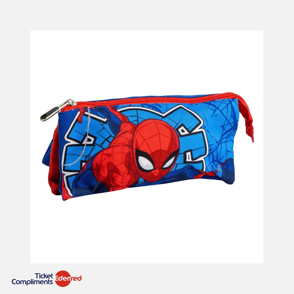 Cerda - Trousse à 3 Compartiments - Spiderman - 3+