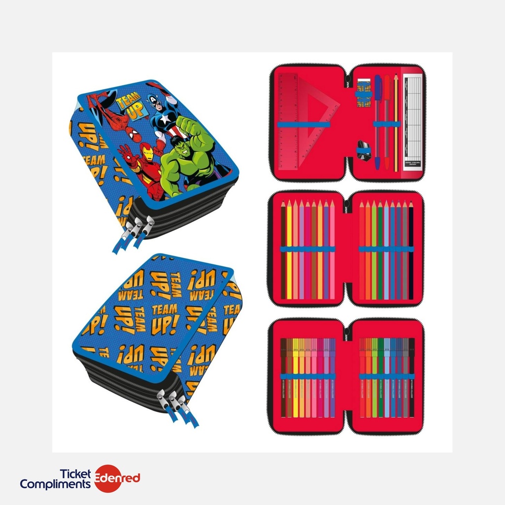 [2700002295] Cerda - Plumier avec Accessoires - Avengers - 3+