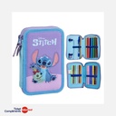 Cerda - Plumier avec Accessoires - Stitch - 3+
