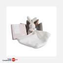 Doudou et Compagnie - Knuffeldoekje - Konijntje - 10 cm - 0m+