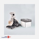 Doudou et Compagnie - Doudou Koala Mouchoir - 12 cm - Gris - 0m+