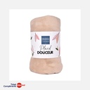 Doudou et Compagnie - Plaid Douceur - Beige - 70 x 100 cm  - 0m+