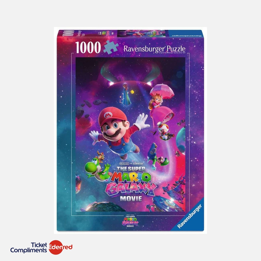 [12002061] Ravensburger - Puzzel - 1000 Stukjes - Super Mario Galaxy Movie - 14+