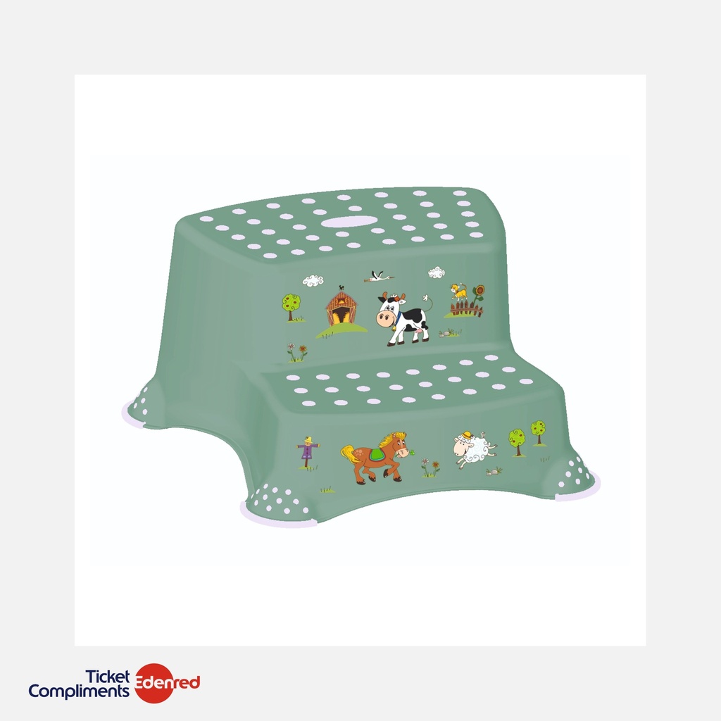 [1003131506300 - MG31] Mowgly - Dubbele antislip opstapje - Funny Farm - 3+