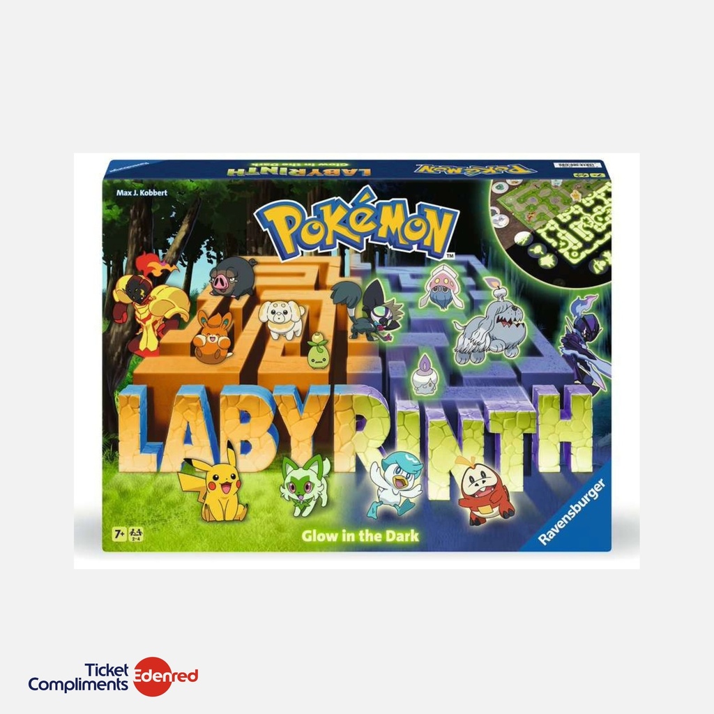 [00.022.705] Ravensburger - Labyrinthe Pokémon - Édition Phosphorescent - 7+