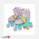 Yvolution – Twista Skates (30-34) – Rainbow - 4+