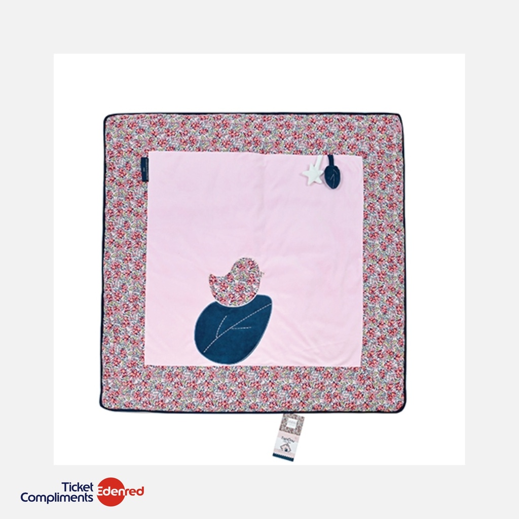 [DC4034] Doudou et Compagnie - Tapidou Speelmat - BOH'AIME - 100 x 100 cm - 0m+