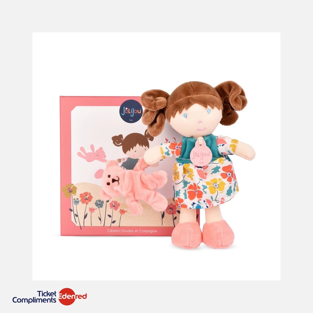 [JJ6062] Jolijou - Ma première poupée - Mlle Pétunia - 21 cm - 0m+