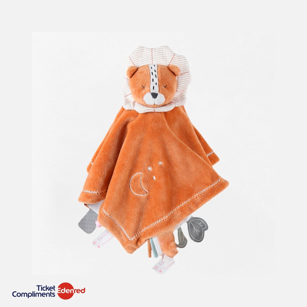 Noukie's - Doudou jour & nuit Babou - Caramel/écru - 0m+