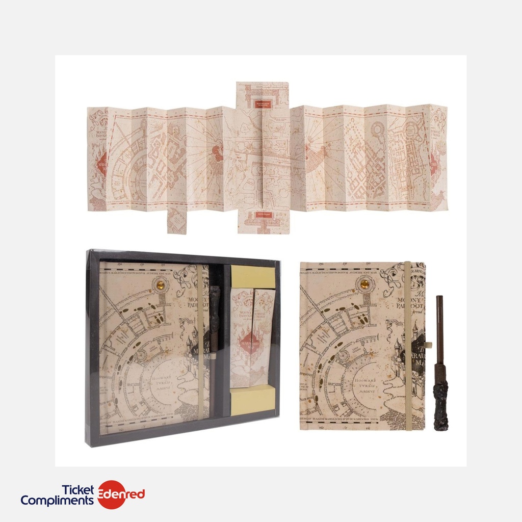 Cerda - Set de papeterie avec lumières - Harry Potter