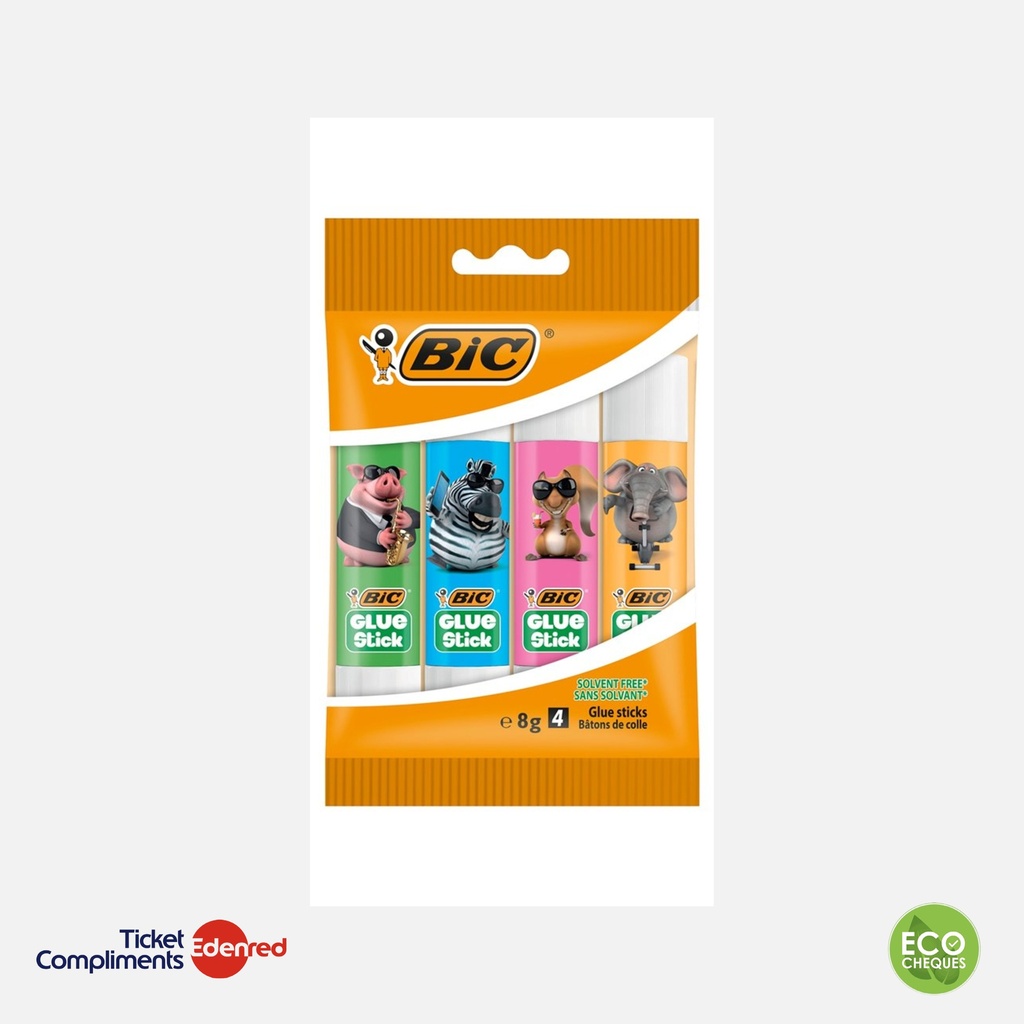 Bic – Colle Ecolutions – 8g – 4 pcs