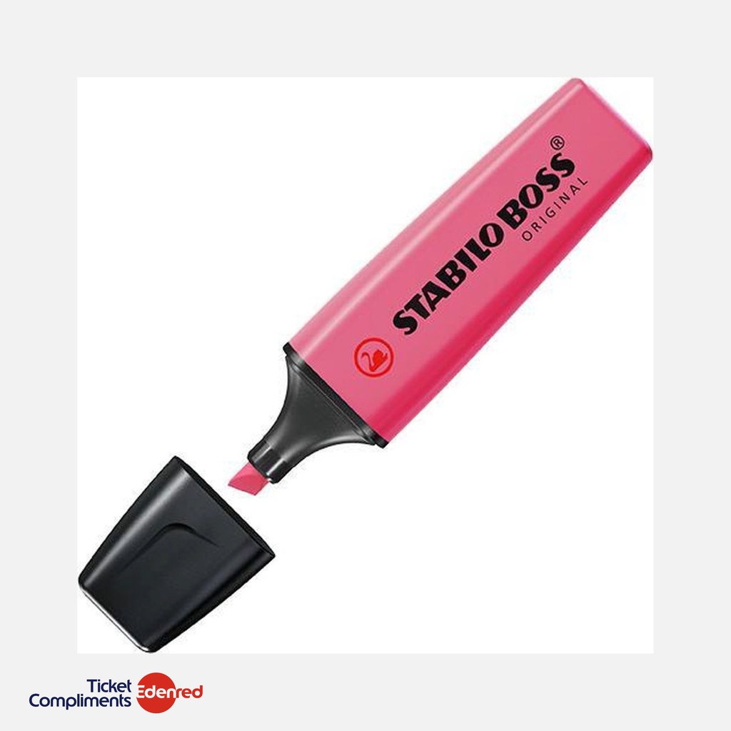 Stabilo - Overlijner Boss Original - Schuine punt 2-5mm - Fluo Ropze - 70/56