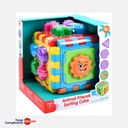 Playgo - Cube de tri - Amis animaux - 18m+