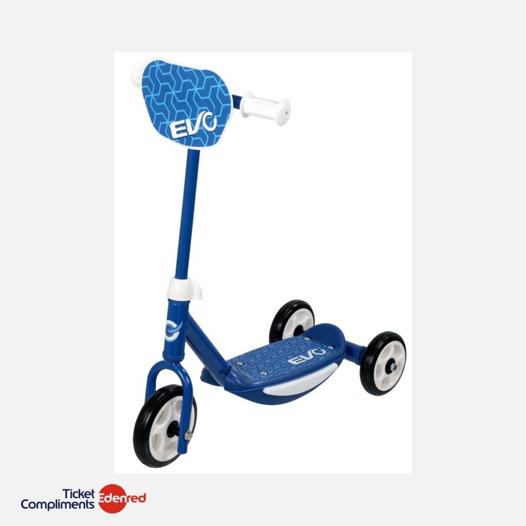 HTI - Scooter 3 roues - Evo - Bleu - 3+  