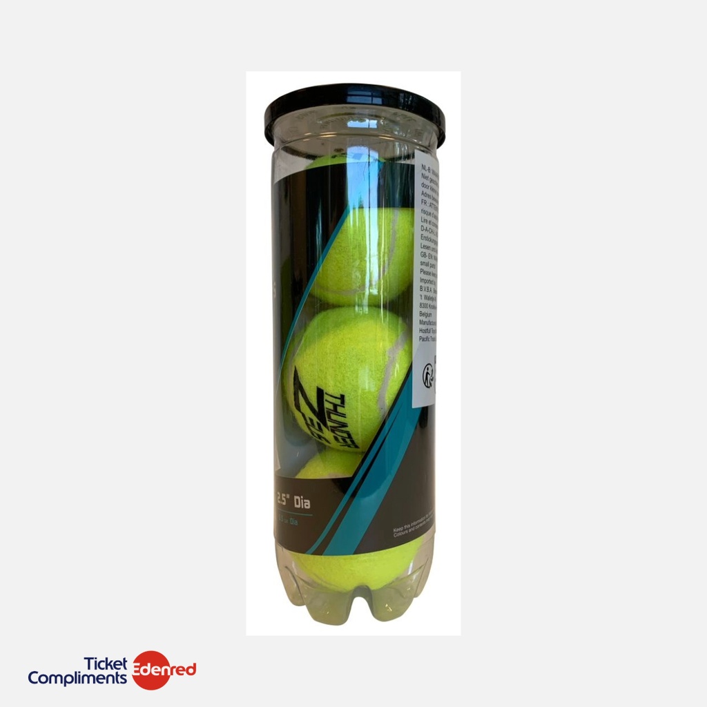Amuuso - Tennisballen in koker - 3 Stuks - 5+
