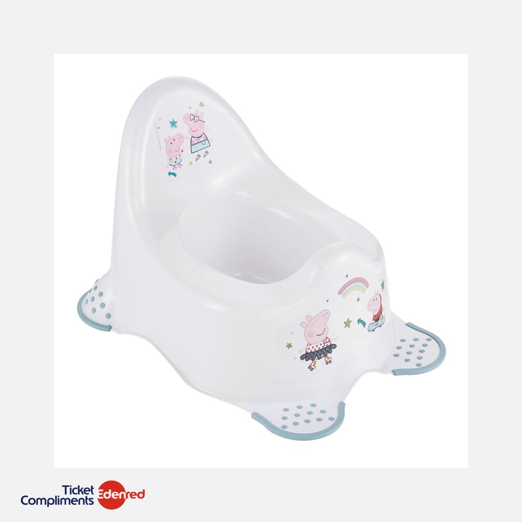 Mowgly - Pot pour bébé antidérapant - Peppa Pig - 18m+ 