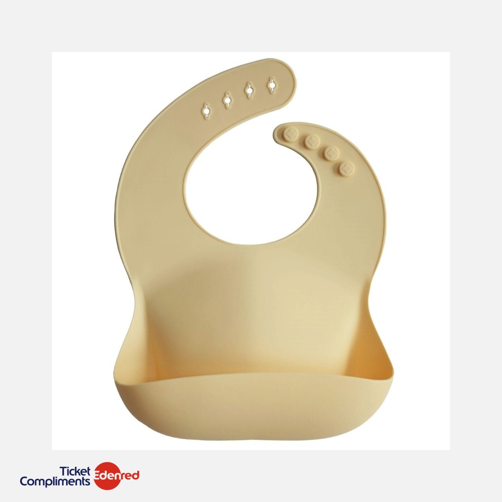 [70.001.20] Mushie - Silicone Slabbetje - Sunshine - 6m+