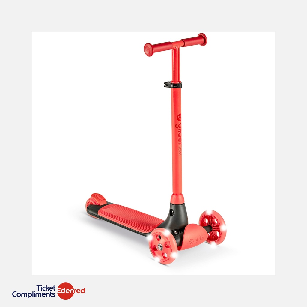 Yvolution – Yglider Kiwi – Rouge - 3+ 