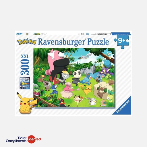 [132454] Ravensburger – Puzzle - 300 pcs XXL - Pokémon - 9+