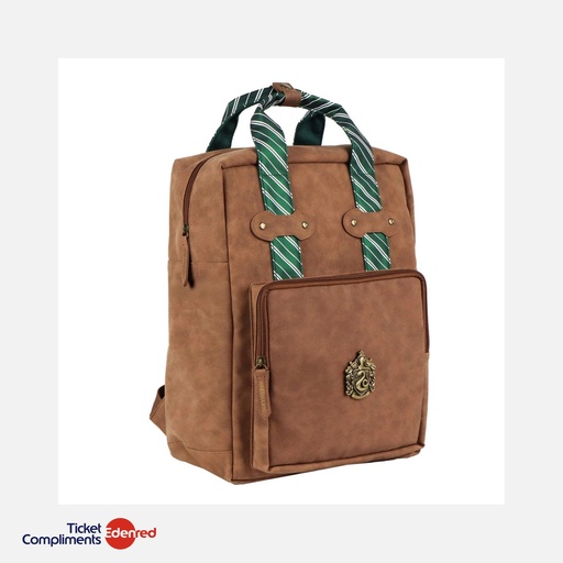 [2100005927] Cerda - Sac à dos Similicuir - Casual & Scolaire - Harry Potter - Slytherin - 14+