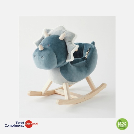 [N2212.71] Noukie's - Bascule Ops le dino - Bleu - 10m+