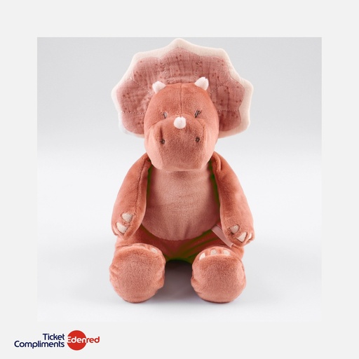 [N2311.25] Noukie's - Knuffel small Popsie uit veloudoux - Blush/poederroze - 25cm - 0m+