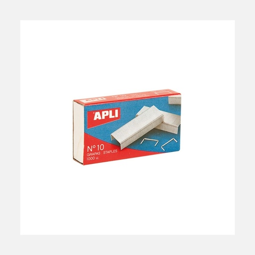 [13464] Apli - Gegalvaniseerde nietjes nr. 10 - 1000 u.